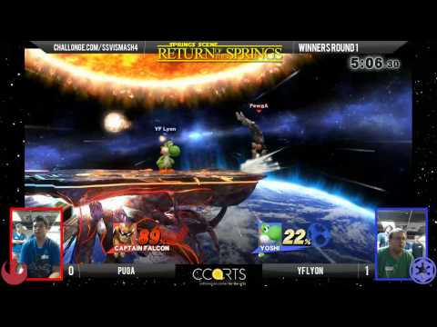 SSVI - Puca (Shulk, Captain Falcon) Vs. YF Lyon (Yoshi, Sheik) WR1 - Smash 4
