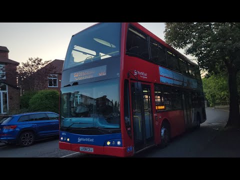 *HOOVER* GNE 52 to Gateshead - Go North East 6972 - LX58 CXJ