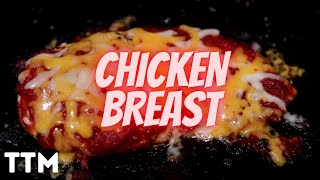 Air Fryer Oven Chicken Breast ~ No Bread Chicken Parmesan