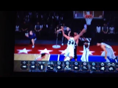 BLOCKING A ROOKIE IN THE RISING STARS CHALLENGE! | PS4 NBA 2k16