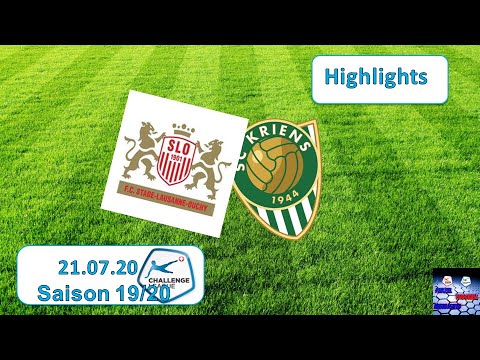Highlights: FC Stade Lausanne - Ouchy vs SC Kriens (21.07.2020)