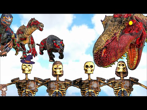Undead VS Zombie Dinos | ARK Mod Battle Ep.179