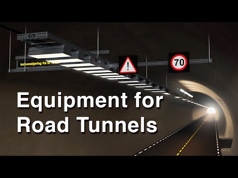 Cable Ladders and Equipment for Road Tunnels