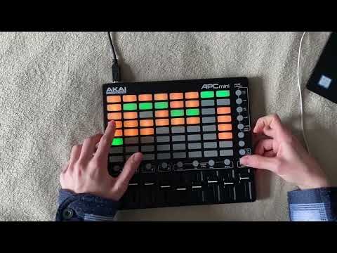 Akai apc mini in action test