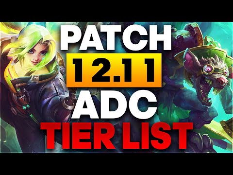 ADC TIER LIST PATCH 12.11 - Riot broke Zeri AGAIN