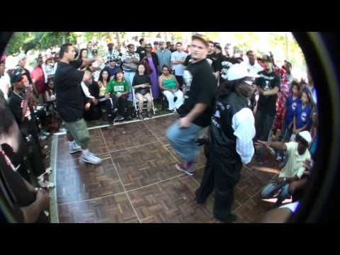 POPPERS PICNIC 2011 Johnny 5 (FBC) calls out Kool Boy (Hoodbotics Compton Poplockers) 00039