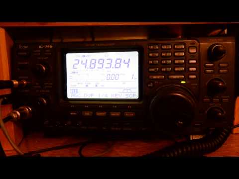 Working Brazil special event station ZZ80PB on 12 metres CW