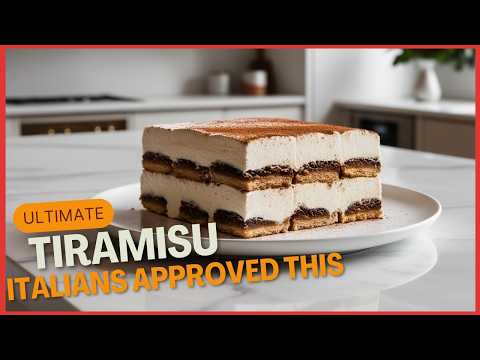 Making Real Italian Tiramisu At Home - Easy Recipe