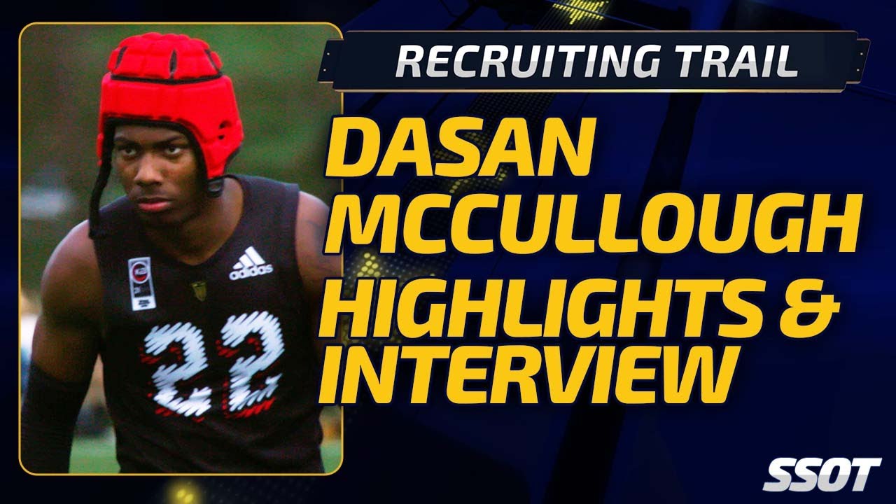 Star Linebacker Dasan McCullough Keeping It in the Family with Indiana Hoosiers