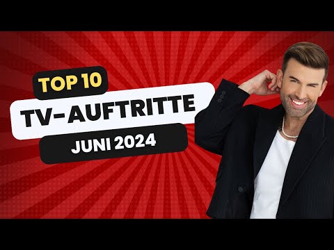 Die schönsten & besten 10 TV-Auftritte des Monats  ❤ JUNI 2024  ❤ Schlager für Alle