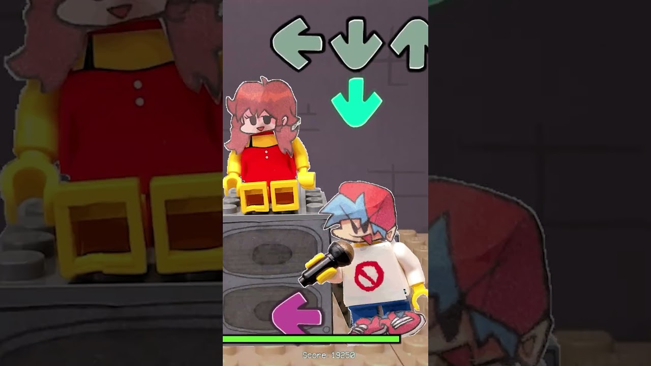 Friday Night Funkin Lego version Part 6 #fnf #fnfanimation #fridaynightfunkin