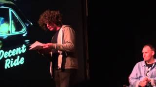 Irvine Welsh reads from A Decent Ride as Juice Terry Lawson