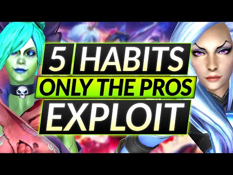 5 Habits of HIGH MMR Players - BEST Tips EVERYONE NEEDS to Know - Dota 2 Guide