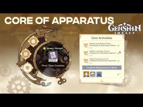 Core of the Apparatus DAY 3 || Core Activation || Genshin Impact