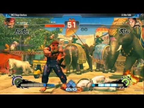 USF4 EVO 2014 Daigo Umehara (E.RYU) vs Alex Valle (RYU)