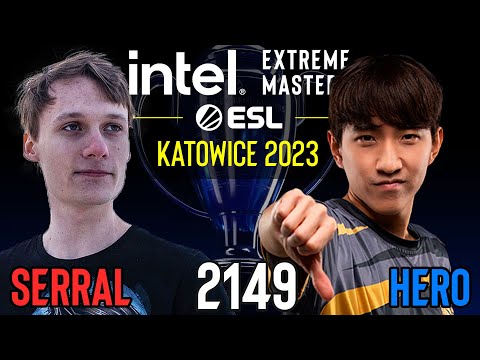 🇫🇮 Serral (Z) vs 🇰🇷 herO (P) - Gruppe C - IEM Katowice 2023 - StarCraft 2 - Cast 2149