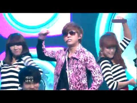 110430 Tony Ahn - Top Star, LIVE @ Music Core