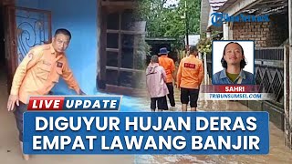 Hujan Deras Buat Sungai Kapuar Meluar, Puluhan Rumah Warga Empat Lawang Terendam Banjir