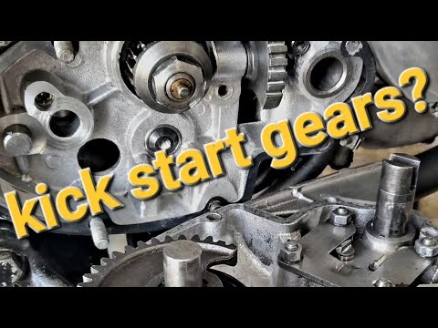 Triumph kickstarter problem? T140 kicker gears fix