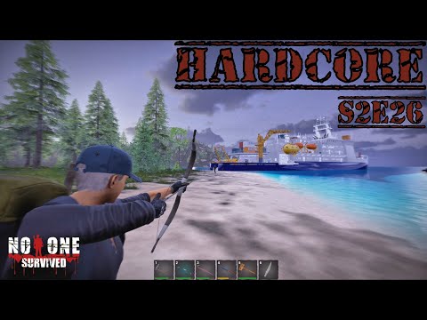 No One Survived S2E26 HARDCORE. So many Alarms, so many Zombies. Let's Play Solo.