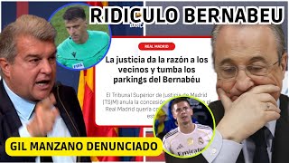 💥 EL BARÇA DENUNCIA a GIL MANZANO - LA JUSTICIA DESTROZA AL MADRID - ARAUJO HUMILLA A MASTANTUONO