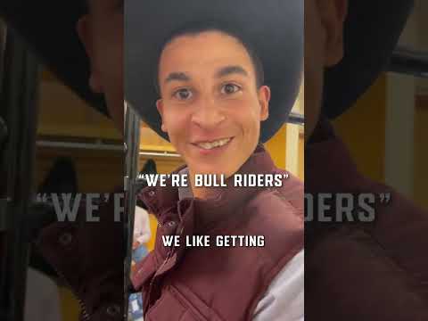 They're bull riders.