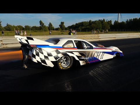 Mach II Jet Funny Car at Clastres dragway 2022