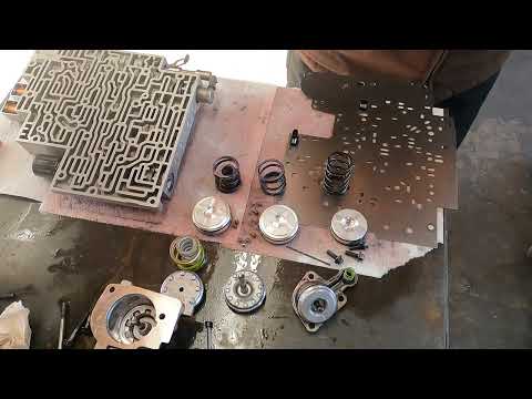 Installing Sonnax "Perfomance Pack" shift kit and HD 2-3 shift valve in a 4L60E for Smog Legal
