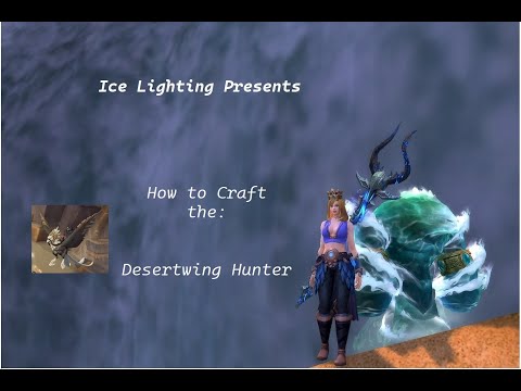 Crafting the Desertwing Hunter mount wow - Winds Infinite Call - Raptora lattice - Ageless shards