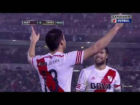 Gol de Lucas Alario a Tigres en la Final de la Copa Libertadores 2015 (HD)