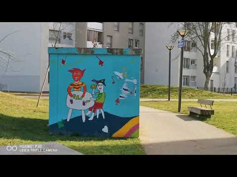 Strasbourg : Hautepierre maille Catherine, 67200 Strasbourg, Bas-Rhin, Alsace, France. Février 2021