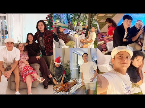 DANIEL PADILLA NOCHE BUENA CHRISTMAS EVE CELEBRATION 2025🎄with Family & Friends
