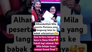 Download lagu Mila peserta pertama yg langsung lolos ke babak selanjutnya #da7 #indosiar #milada7 #lolos mp3 Download lagu Mila peserta pertama yg langsung lolos ke babak selanjutnya #da7 #indosiar #milada7 #lolos mp3