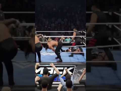 WWE 2K25 - Roman Reigns & Tonga Loa vs. Solo Sikoa & JC Mateo