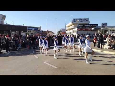 Primoštenske mažoretkinje i Puhački orkestar Primošten 31.12.2024. Primošten