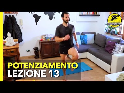 Allenamento per la Corsa a casa - GAMBE + CARDIO - Principianti - Lezione 13