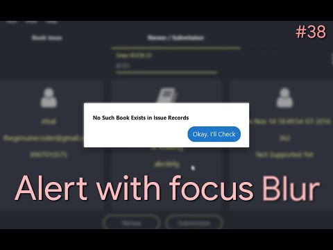 JavaFX Material Design Library Project #38 : Flat Dialog boxes with Blur Effect
