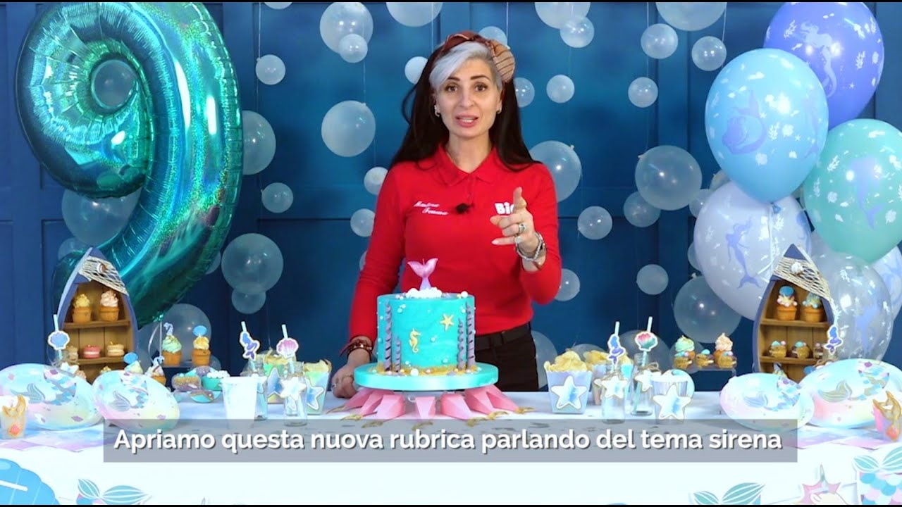 Tutorial per festa a tema Mermaid a cura di Martina Ferrara
