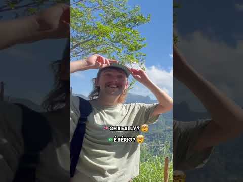 BRITÂNICOS SE ASSUSTAM COM CARIOCA EM TRILHA NO RIO DE JANEIRO