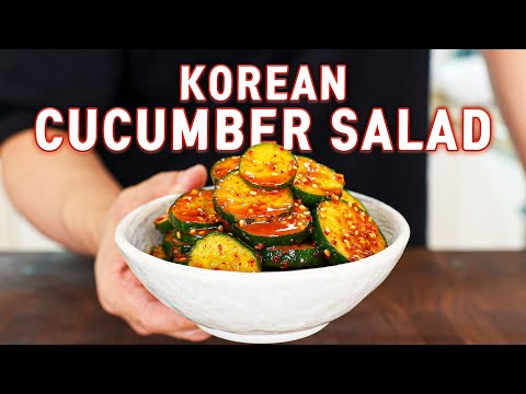 These 5 Minute Korean Cucumber Salads Will Change Your LIFE! 🔥 (2 Ways)