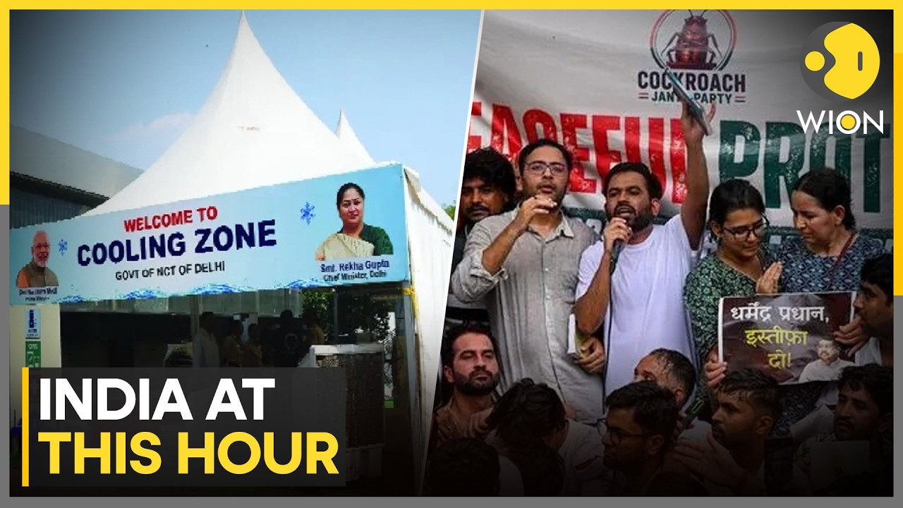Cooling Zones Set Up Near NEET Exam Centres | Cockroach Janta Party Holds Protest in Delhi | WION