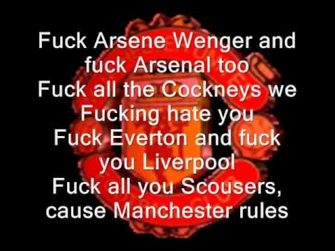Manchester United Rule - lyrics.