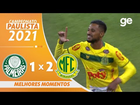 Vídeo - Palmeiras 1 x 2 Mirassol - Paulistão 2021!
