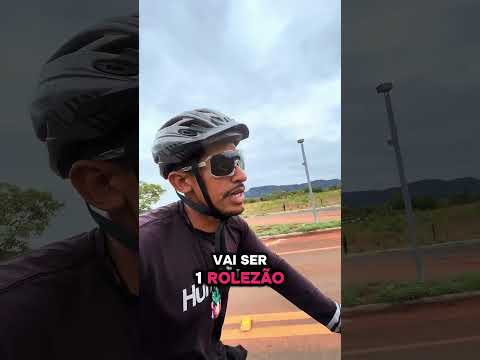Já da pra ver a cachoeira de longe.   #viagem #ciclismo #goiás
