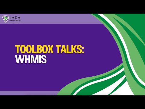 WHMIS Explained | WHMIS 101 | Workplace Hazardous Materials Information System | Safety Toolbox Talk