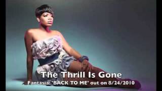 Fantasia Barrino The Thrill Is Gone