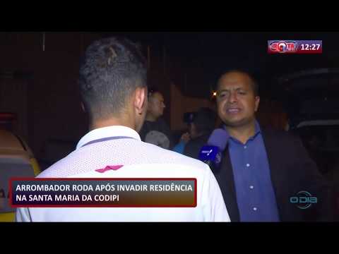 ROTA DO DIA18 09  Arrombador preso apoÌs invadir resideÌ‚ncia na Santa Maria da Codipi