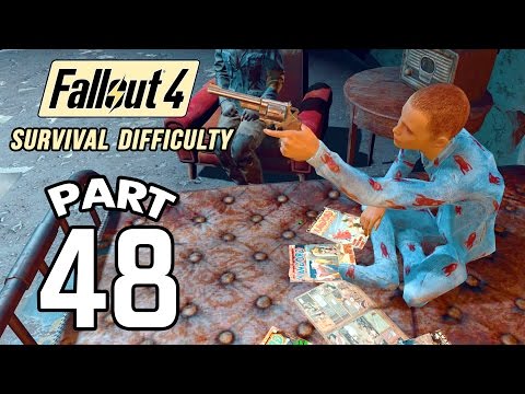 Fallout 4 Survival Difficulty SNIPER Walkthrough - Part 48 Dengerous Minds 1080p 60FPS