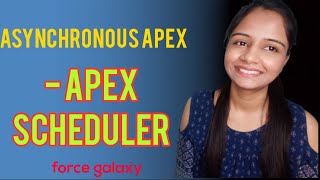 Apex Scheduler in Salesforce | Asynchronous Apex