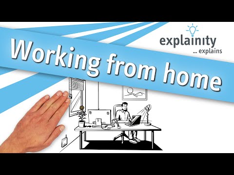 Working from home – explained simply